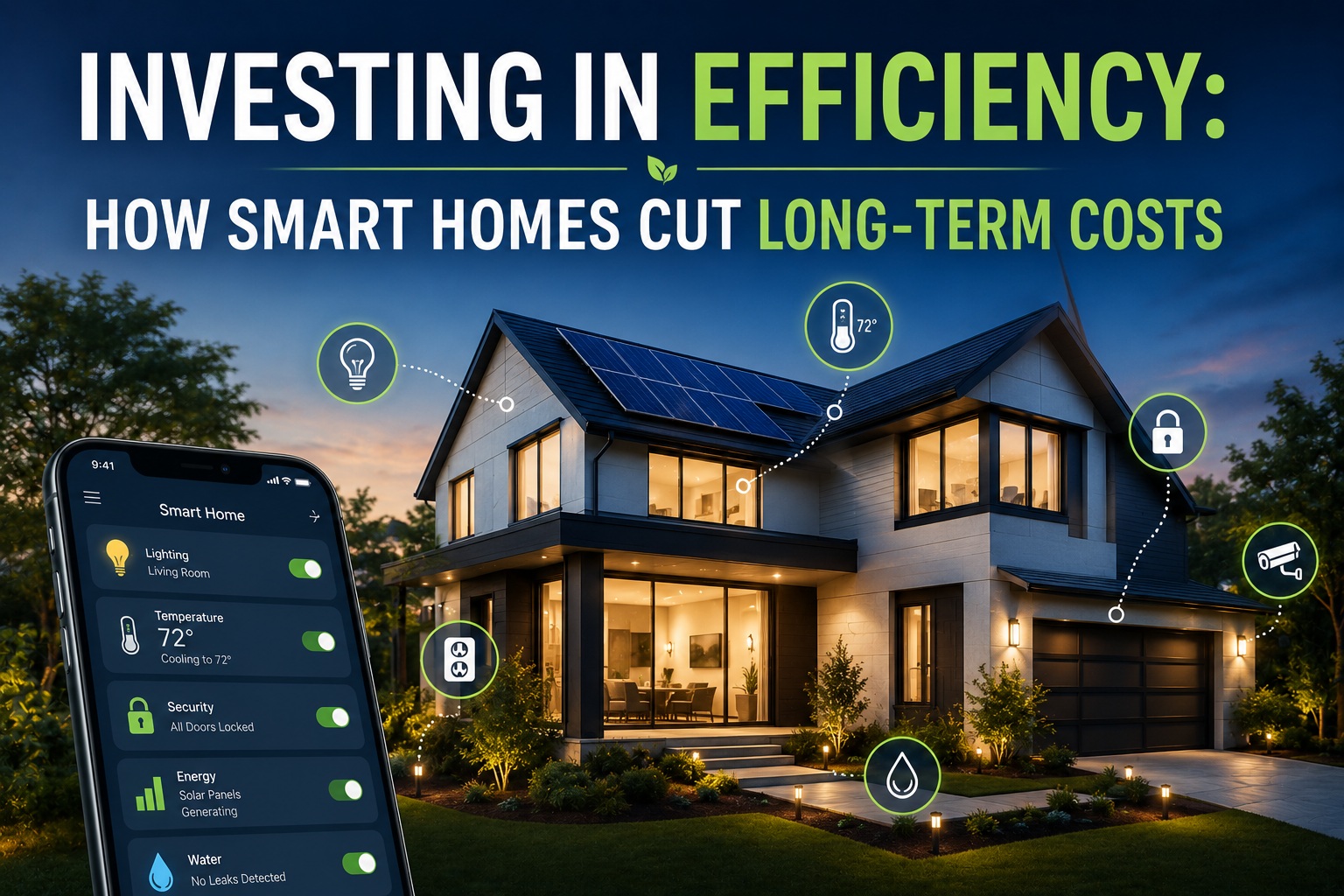 Financial Benefits of Energy-Efficient Smart Homes